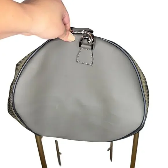 NWOT Harmont & Blaine Green Duffle Bag Removable Strap Shoulder Bag Travel - Picture 9 of 9